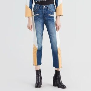 Levi’s 501 Original Moto Colorblock Jeans